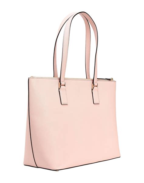 Kate Spade Leather Handbag In Light Pink Pink Lyst