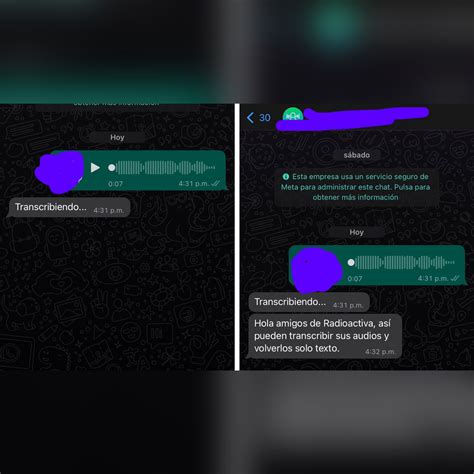 Así Puede Transcribir Los Audios En Whatsapp Desde La Misma App