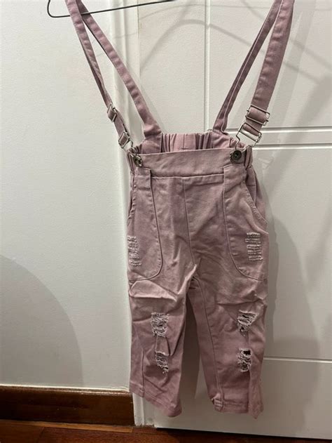 Salopette Pantalon Fille Shein 4 Ans Beebs