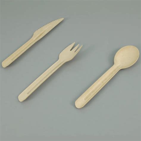 Biodegradable Compostable Sugarcane Bagasse Paper Cutlery Fiber Pulp