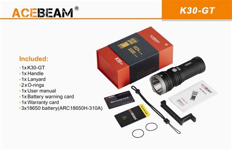 K Gt Best Compact Flashlight Acebeam Official Store High Powered