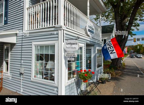 Antiques And Interiors Store At 3 Main Street In Historic Town Center