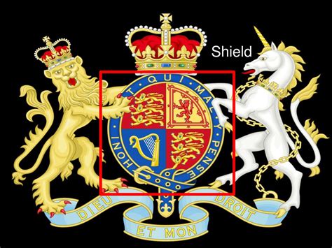 PPT - The Royal Coat of Arms of Queen Elizabeth II PowerPoint ...