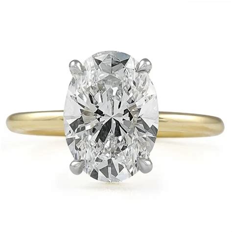 Oval Lab Grown Diamond Engagement Rings Oval Lab Grown Diamonds Nyc