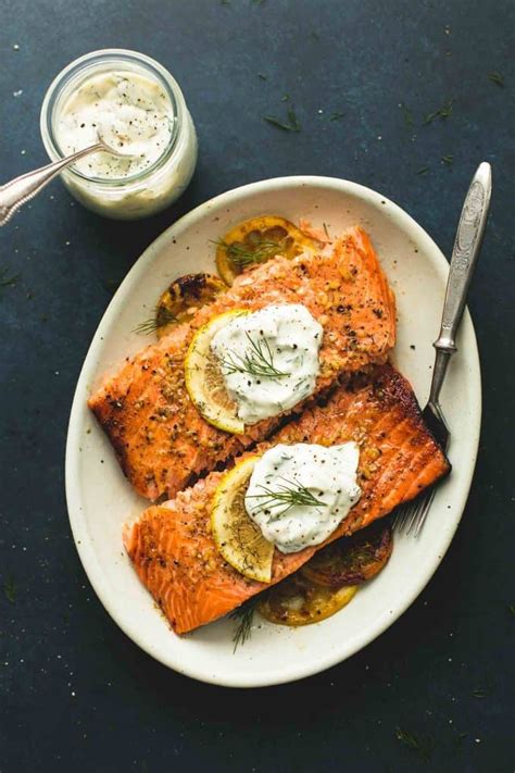 Dill Cream Sauce For Salmon Creme De La Crumb