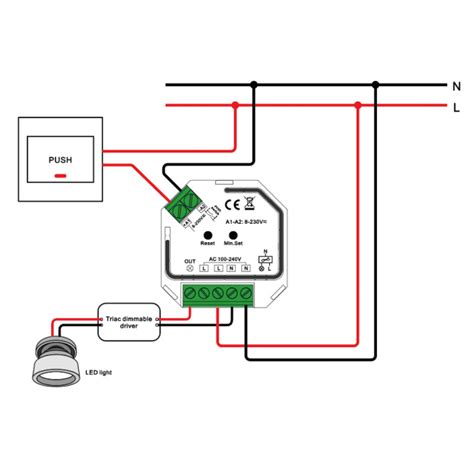 Zigbee ljósdeyfir SmartOne 200W dot is