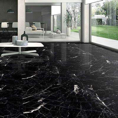 Epoque Black Gold Marble Effect Tile X