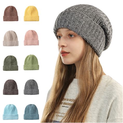 Apexfwdt Cashmere Slouchy Beanies For Women Winter Lightweight Girls