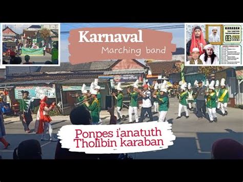 Meriahnya Karnaval Marching Band Ponpes I Anatuth Tholibin Karaban