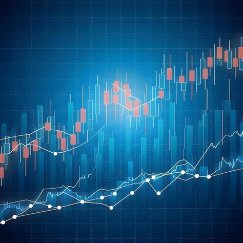 Premium Photo Stock Market Analysis Depicted With Candlestick Graph