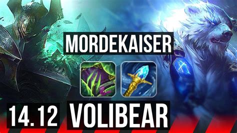 Mordekaiser Vs Volibear Top Rank Morde Solo Kills Vn