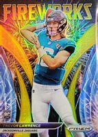 Trevor Lawrence Prizm F Fireworks Gold Price Guide