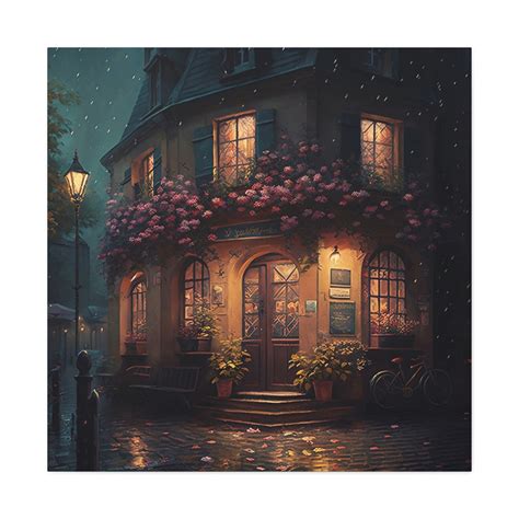 Paris Night Cafe Paris Cafe Art Paris Cafe Wall Art Paris - Etsy