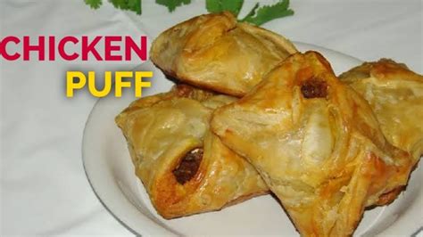 Chicken Puff Recipe Without Oven Bakery Style Homemade Chicken