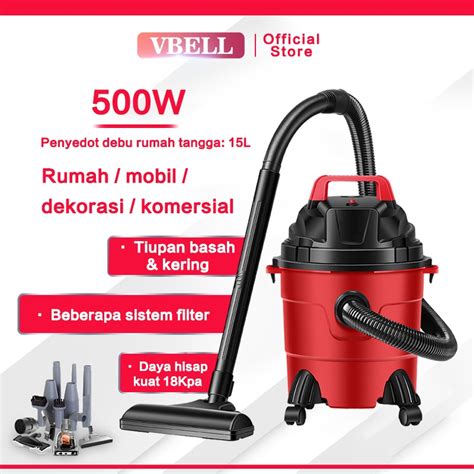 Jual VBELL Vacuum Cleaner 15L 3in1 Vakum Air Hisap Blower Sedot Debu