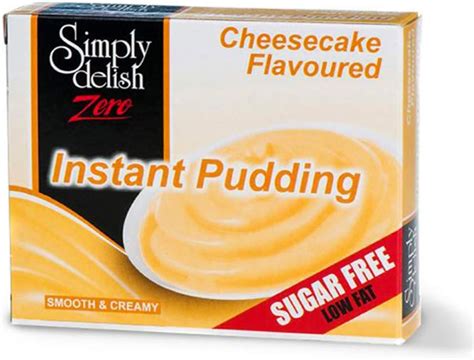 Simply Delish Sugar Free Instant Pudding Gluten Free Vegan Sweet