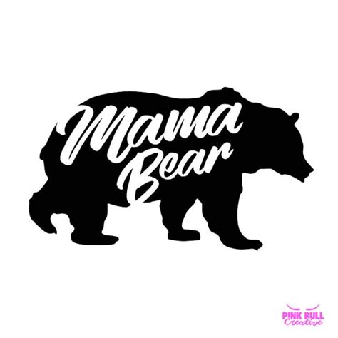 Mama Bear SVG Cut File for Cricut Silhouette Cameo or Other - Etsy