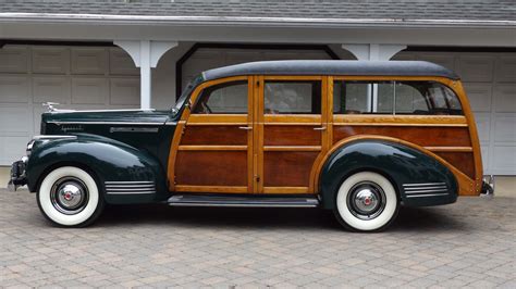 1941 Packard 110 Station Wagon Woodie Classic Old Vintage