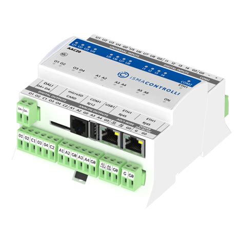 Module Entrées sorties Digitales BACnet IP Ou Modbus IP ISMA B 4I4O H