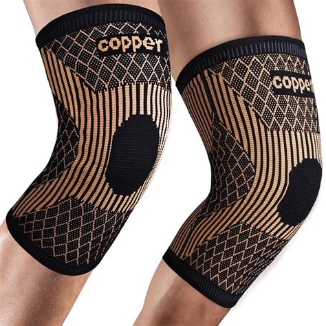 Copper Knee Braces For Men And Women 2 Pack H Home Mart Knee