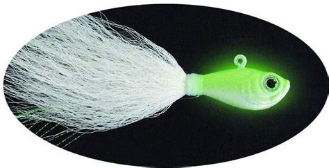 Spro Fishing Lure SBTJGL 3 Prime Bucktail Jig 3 Oz Glow Walmart