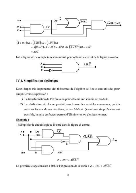 Solution Chapitre Iv Circuits Logiques Combinatoires Studypool