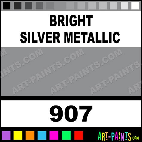 Bright Silver Metallic Heavy Duty Auto Spray Paints - 907 - Bright Silver Metallic Paint, Bright ...