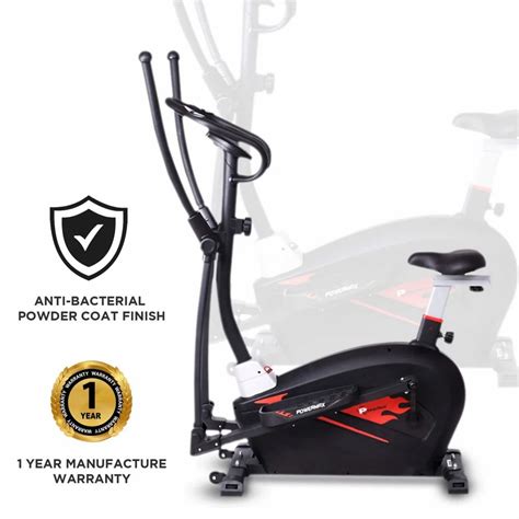 240 V Front Drive Powermax EH 350S Magnetic Elliptical Cross Trainer At