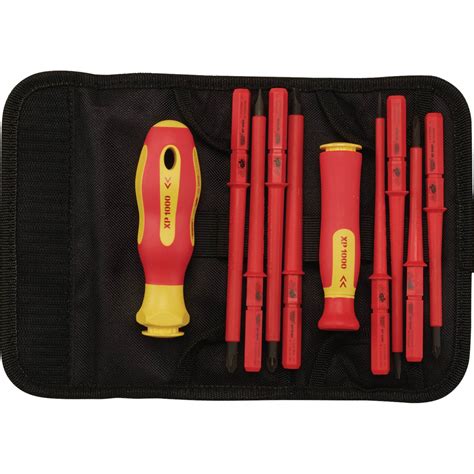 Draper Expert 10 Piece Vde Insulated Screwdriver Set Screwdrivers