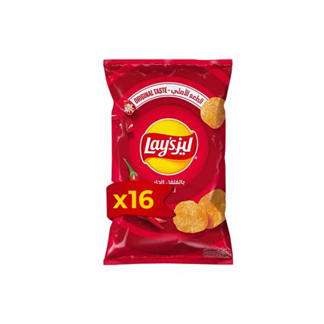 Lays Potato Chips Hot Chili G Chips