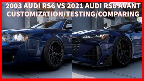 Forza Horizon Audi Rs Vs Audi Rs Avant Customization