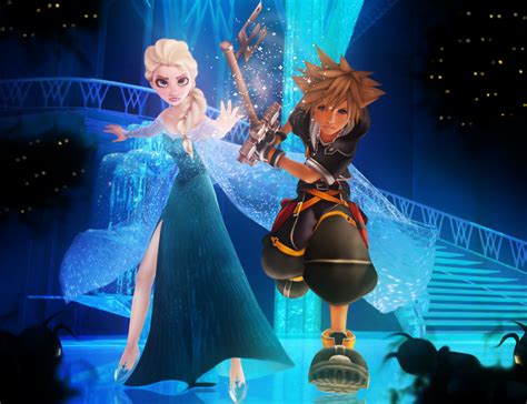 Kingdom Hearts Worlds Frozen