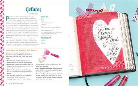 The Art Of Bible Journaling More Than 60 Step By Step Techniques For