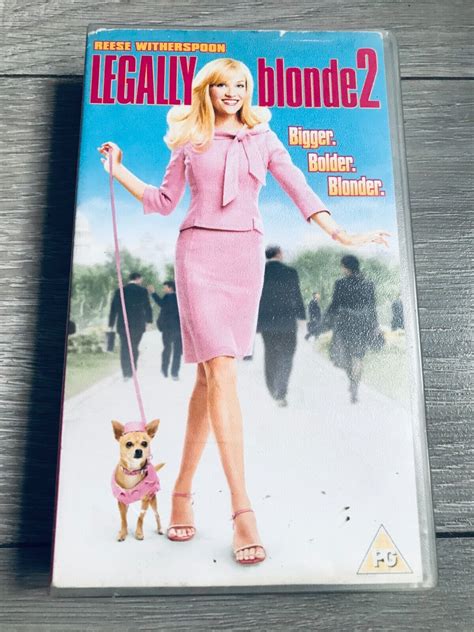 Legally Blonde Reese Witherspoon Pal Vhs Video Tape Ebay Uk