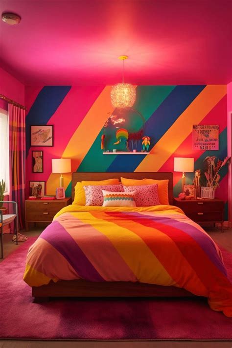 Lgbtq Inspired Bedroom Design Ideas Colorful Room Decor Bedroom