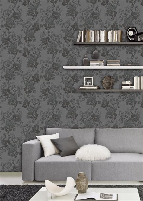 Dutch Wallcoverings Vliesbehang Bloem Beige Bol