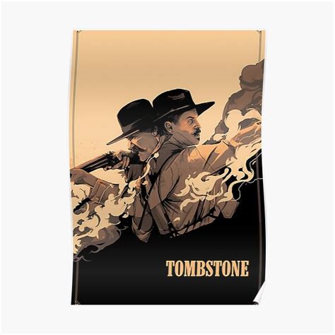 "Tombstone Movie Poster" Poster for Sale by brandon1122 | Redbubble