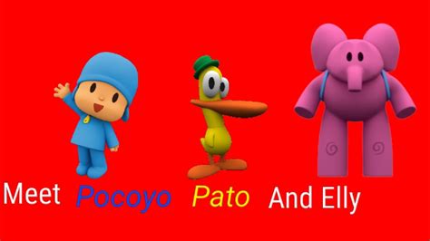 Meet Pocoyo Pato And Elly Youtube