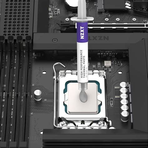 Nzxt High Performance Thermal Paste 63 Wm K Thermal Conductivity 3 Grams Grease Weight Non