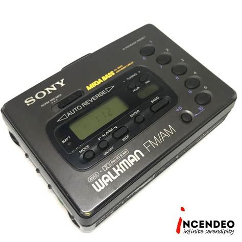 Retro Sony Walkman Mega Bass Amfm Auto Reverse Portable Radio Cassette Player Wm Fx45 With Sony