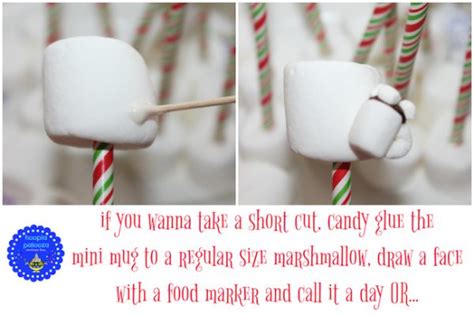 Marshmallow Hot Cocoa Santas Design Dazzle