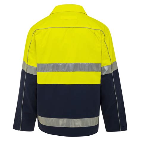 Ws Workwear Hi Vis Jacket With Reflective Tape Bunzl Safety Au