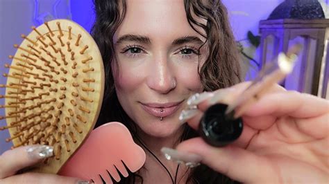 Asmr Ultimate Hair Brushing And Scalp Massage Layered Youtube