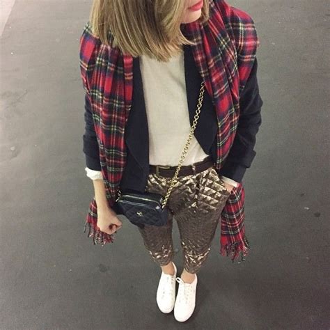 Right Now Sequins All The Time Ootd Zara Louis Vuitton Plaid