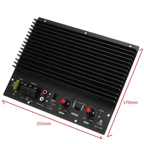 12V 1000W автомобильный аудио усилитель сабвуфер усилитель DIY Amp ...