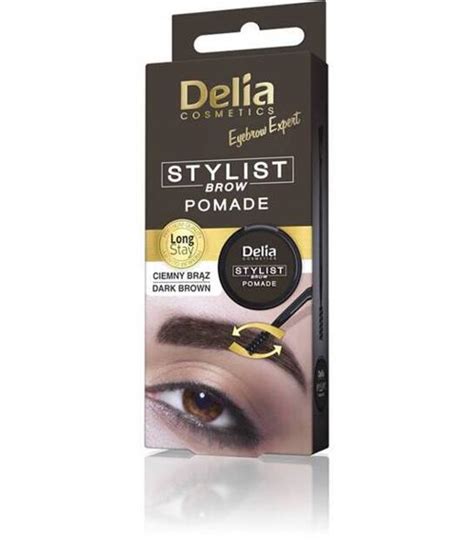 Delia Eyebrow Expert Pomada Do Brwi Ciemny Br Z Drogeria Ekobieca Pl