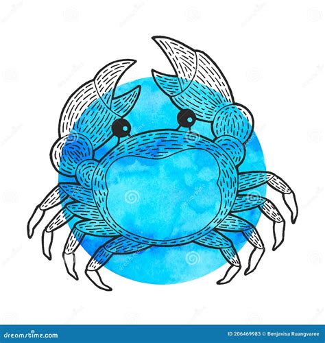 Crab Cancer Zodiac Astrology Horoscope Symbol Sign Logo Icon Design In