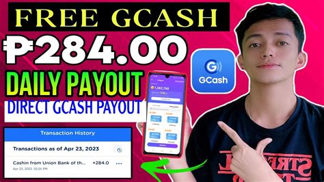 FREE GCASH FREE 284 00 EVERYDAY PAYOUT EARN FREE GCASH MONEY USING