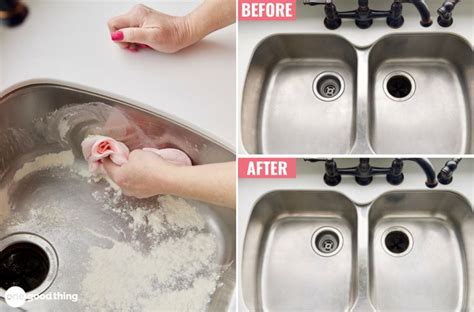 How To Clean And Shine Your Stainless Steel Sink With Flour Stainless