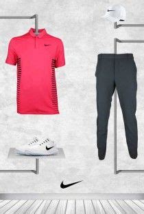 Rory McIlroy - Pink Nike Golf Shirt - Abu Dhabi 2018 | Golf shirts ...